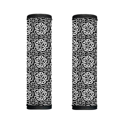Black And White Celtic Pattern Print Handle Covers