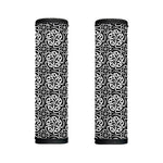 Black And White Celtic Pattern Print Handle Covers