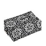 Black And White Celtic Pattern Print Rectangle Tissue Box Cover