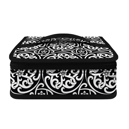 Black And White Celtic Pattern Print Small Lunch Bag