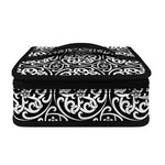 Black And White Celtic Pattern Print Small Lunch Bag