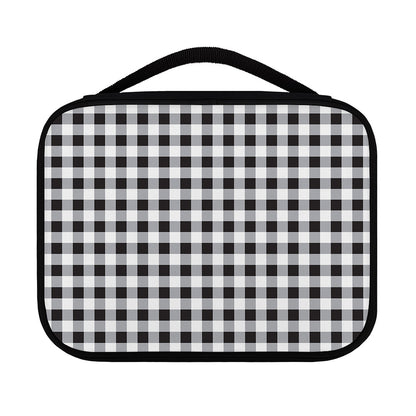 Black And White Check Pattern Print Classic Bible Case
