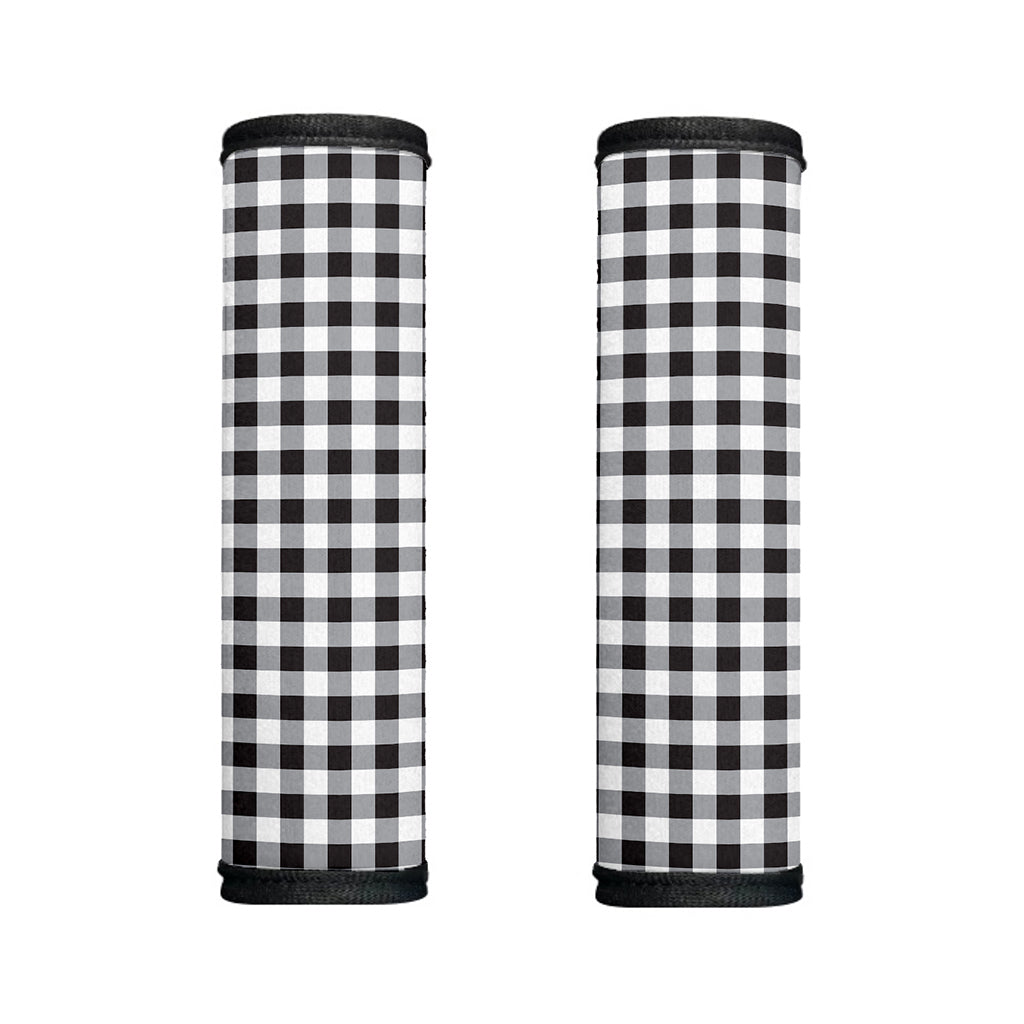 Black And White Check Pattern Print Handle Covers