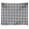 Black And White Check Pattern Print Tapestry