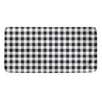 Black And White Check Pattern Print Towel