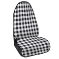Black And White Check Pattern Print Waterproof Car Seat Cover