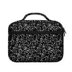 Black And White Cherry Blossom Print Briefcase Bible Bag