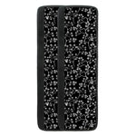 Black And White Cherry Blossom Print Refrigerator Handle Covers