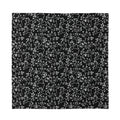 Black And White Cherry Blossom Print Silk Bandana
