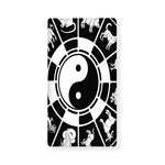 Black And White Chinese Zodiac Print Baby Crib Sheet