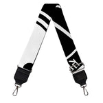 Black And White Chinese Zodiac Print Bag Strap