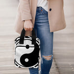 Black And White Chinese Zodiac Print Bible Tote Bag