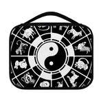 Black And White Chinese Zodiac Print Classic Bible Case