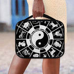 Black And White Chinese Zodiac Print Classic Bible Case