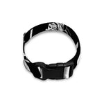 Black And White Chinese Zodiac Print Dog Collar