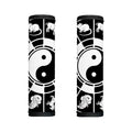 Black And White Chinese Zodiac Print Handle Covers