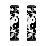 Black And White Chinese Zodiac Print Handle Covers