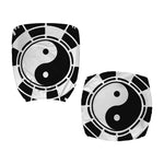 Black And White Chinese Zodiac Print Office Chair Cover
