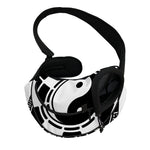 Black And White Chinese Zodiac Print Pet Sling Carrier