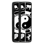 Black And White Chinese Zodiac Print Refrigerator Handle Covers