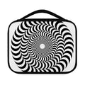 Black And White Circle Illusion Print Classic Bible Case