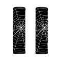 Black And White Cobweb Print Handle Covers
