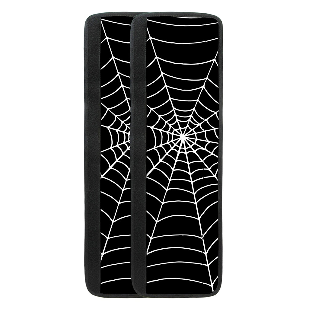 Black And White Cobweb Print Refrigerator Handle Covers