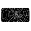 Black And White Cobweb Print Towel