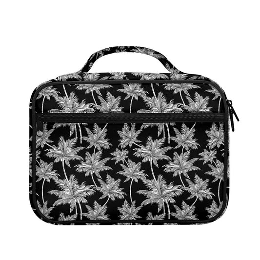 Black And White Coconut Tree Print Briefcase Bible Bag