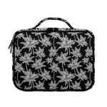 Black And White Coconut Tree Print Briefcase Bible Bag