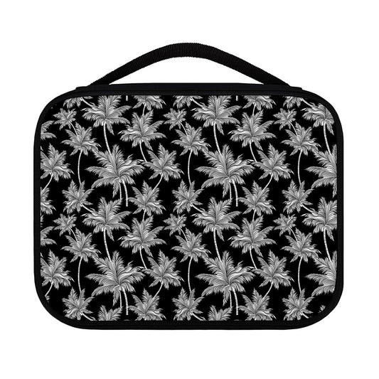Black And White Coconut Tree Print Classic Bible Case