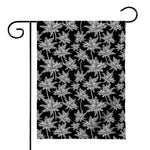 Black And White Coconut Tree Print House Flag