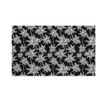 Black And White Coconut Tree Print Polyester Flag
