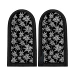 Black And White Coconut Tree Print Skillet Handle Cover