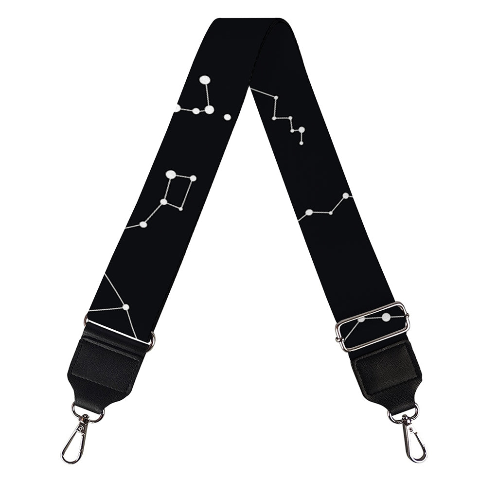 Black And White Constellation Print Bag Strap