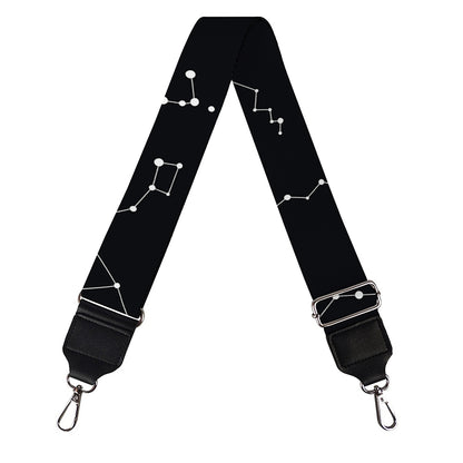 Black And White Constellation Print Bag Strap