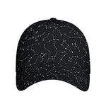 Black And White Constellation Print Baseball Cap