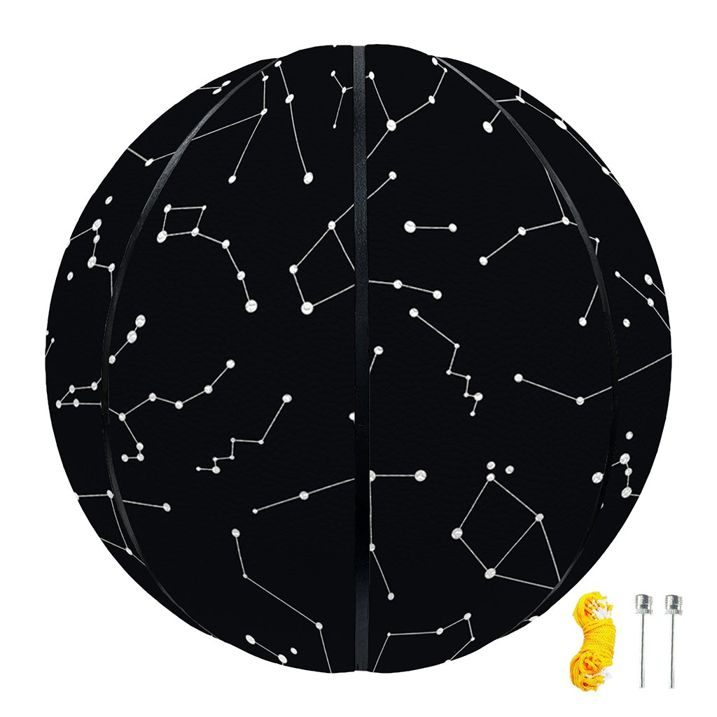 Black And White Constellation Print Basketball