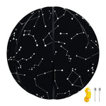 Black And White Constellation Print Basketball
