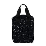Black And White Constellation Print Bible Tote Bag