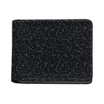 Black And White Constellation Print Bifold Wallet