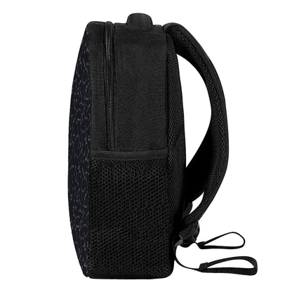 Black And White Constellation Print Casual Backpack