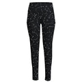 Black And White Constellation Print High-Waisted Pocket Leggings