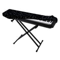 Black And White Constellation Print Piano Keyboard Cover