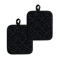 Black And White Constellation Print Pot Holders