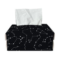 Black And White Constellation Print Rectangle Tissue Box Cover