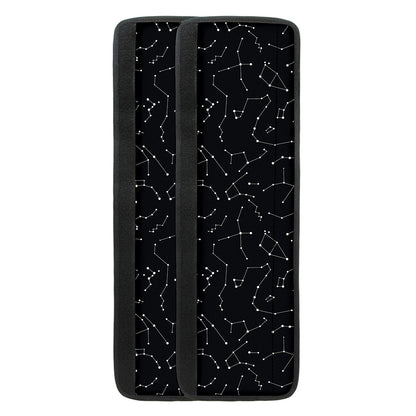 Black And White Constellation Print Refrigerator Handle Covers