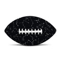 Black And White Constellation Print Rugby Ball