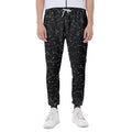 Black And White Constellation Print Joggers