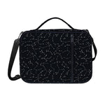 Black And White Constellation Print Shoulder Strap Bible Bag